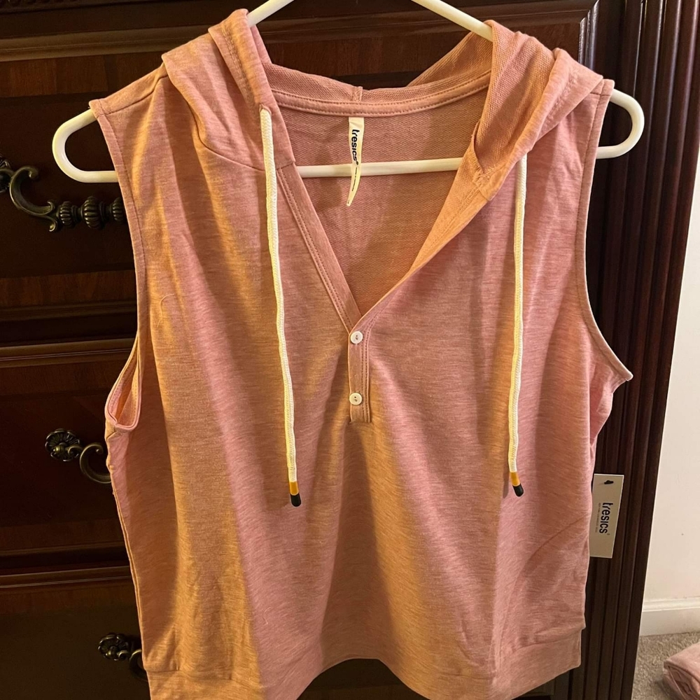 Womens Hoodie Vest